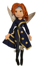 Disney Store 18&quot; Zarina Pirate Fairy Plush Doll Red Hair &amp; Blue Dress Animators - £19.48 GBP