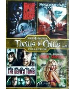 THE 4 MOVIE COLLECTION THRILLS &amp; CHILLS VOL4  DVD-NIGHT OF LIVING DEAD R... - £4.72 GBP