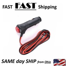 Automotive Cigarette Male Adapter - Replacement plug with switch - $12.34
