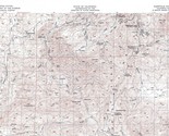 Glennville Quadrangle, California 1956 Topo Map USGS 15 Minute Topographic - £17.57 GBP