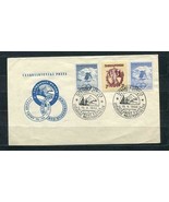 Czechoslovakia 1950 Nice Cover  First Day Special cancel  Mi 605-7 3444 - £4.70 GBP