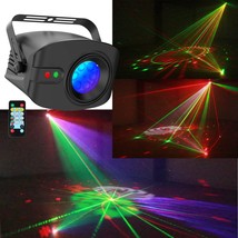 Wgss Dj Lights Sound Activated, Led Laser Strobe Stage Disco Party Light... - £35.39 GBP