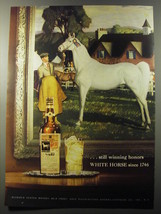 1953 White Horse Scotch Ad - still winning honors White Horse since 1746 - £14.50 GBP