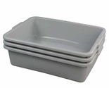 Commercial Bus Box/Wash Basin Tote Boxes, 3-Pack, Ggbin Plastic Dish Tub... - $37.94