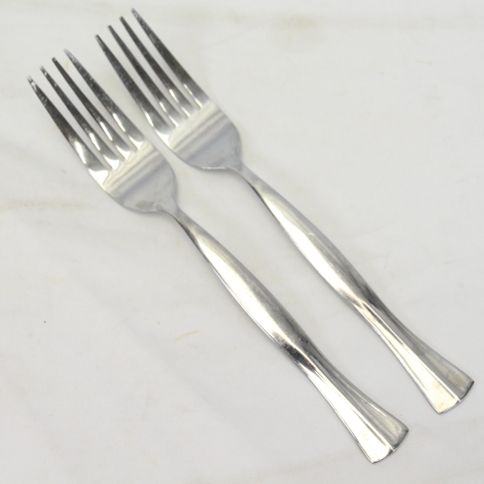 Oneida Prescott Dinner Forks 7-1/4&quot; Stainless  Lot of 2 - $6.85