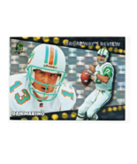 1996 Topps Joe Namath Broadway&#39;s Reviews Dan Marino #BR10 Miami Dolphins... - $44.59 MXN