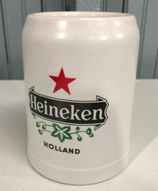 Ceramarte Heinekin Beer Holland Heavy Ceramic Beer Stein - $15.23