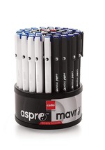 Cello Aspro Mavro Ball Pen | Black Ball Pen | Bulk Pack of 50 Ball Pens ... - $23.07