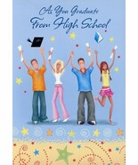 As You Graduate From High School - Graduation Greeting Card - 24736 - $51.31 MXN