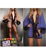 woowsexy,underwear, sleepwear Women Lace Dress Nightdress Nightgown Thon... - $222.71 MXN