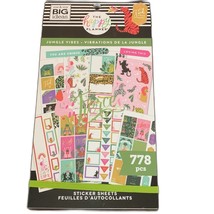 The Happy Planner Sticker Book Jungle Vibes Stickers 778 Pieces - £13.26 GBP