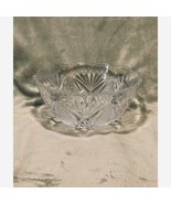 Vintage Scalloped Edge Cut Crystal Bowl by Crystal Clear Studios Japan-NWOT - $470.23 MXN