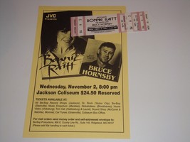 Bonnie Raitt Bruce Hornsby Unused Ticket Handbill November 2, 1994 Coliseum Usa - £19.64 GBP