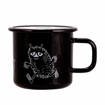 Moomin Mug Stinky, Black, Enamel, 370ml - £15.74 GBP