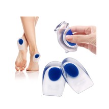Pinkiou Heel Cup Plantar Fasciitis Shoe Inserts | Silicone Heel | 1 Pair - £19.55 GBP