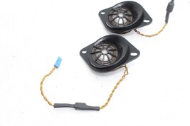04-10 BMW E60 525I 530I REAR LEFT RIGHT TWEETER SPEAKERS PAIR E6280 image 3