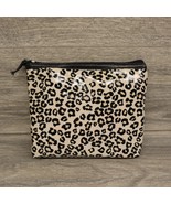 Leopard Print Bag Pouch Travel Cosmetic Make Up Brush Tote Case Bag - £21.07 GBP