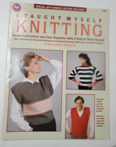 BOYE I Taught Myself Knitting Pattern Book No. 7701 Vintage 1988 - $11.83