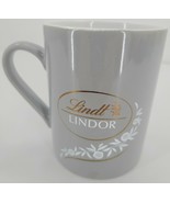Gray and White Lindt LINDOR Oversize Tea Coffee Hot Chocolate 4.5&quot; High ... - £13.36 GBP