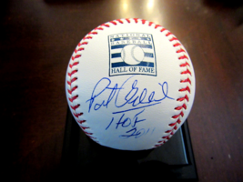 Pat Gillick Hof 2011 3X Wsc Blue Jays Phillies Signed Auto Hof Logo Baseball Bas - £94.13 GBP