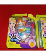 Polly Pocket - Tiny Places  Aquarium &amp; Rock stage Polly Stick lot of 2, NEW - £19.31 GBP
