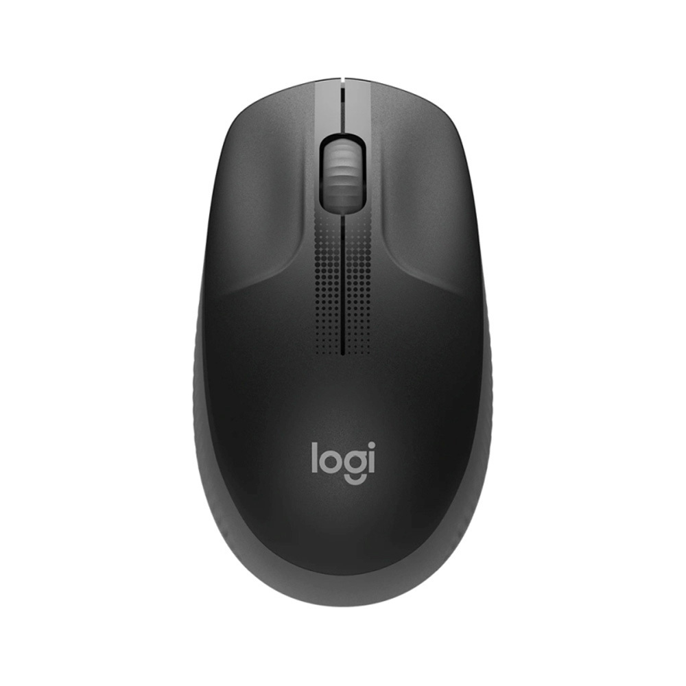 Logitech M190 Full-Size Wireless Mouse (Charcoal) - $47.61