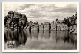 Black Hills SD RPPC Sylvan Lake South Dakota Real Photo Postcard B35 - $8.95