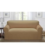 Kathy Ireland Daybreak Sofa Slipcover Beige - $65.15 CAD
