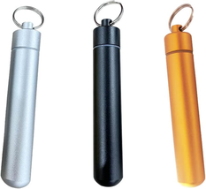 Portable Toothpick Holder Stainless Steelaluminum Waterproof,Toothpick Case Trav - £8.61 GBP