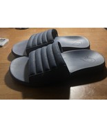 Olukai Maha &#39;Olu Men&#39;s Dark Blue Premium Island Slide Sandal - Size 12 - $28.71
