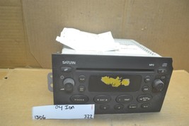 04 Saturn ION VUE CD Player Stereo Radio 22734832 Unit 322-13D6 - $12.99