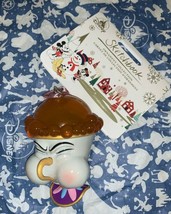 New Disney Store Chip Sketchbook Ornament Beauty and the Beast with tag - $21.73