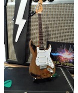RORY GALLAGHER - 3 Color Custom Fender Strat 1:4 Scale Replica Guitar~Ax... - €28,87 EUR