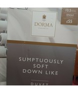 New DORMA Sumptuously Soft  Down Like Duvet Single 10.5 tog 135cm x220cm... - $61.38