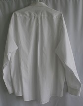 CLUB ROOM WHITE LONG SLEEVE DRESS SHIRT 100% COTTON SZ XXL #8815 - £6.36 GBP