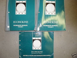 1998 Ford Econoline E Series Van Service Workshop Repair Manual Set W Ev... - $159.73