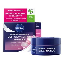 Nivea Moisturizing Night Cream Dry &amp; Sensitive Skin-50ml-FREE Shipping - £12.68 GBP