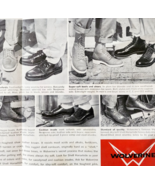 1961 Wolverine Work Boots Advertisement Vintage Shoes Sneakers Footwear ... - $34.26 CAD