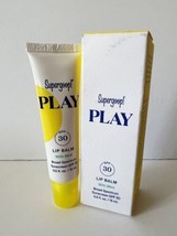 Supergoop! Play Lip Balm Spf 30 With Mint Boxed 15ml READ - £17.11 GBP