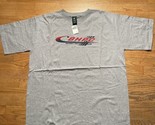 NWT Beverly Hills Polo Club Logo Gray t-shirt Size 2XL Y2K - $9.90