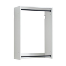 Devi White Wall Mounted Wood Closet System - Modular Storage Solution - €136,97 EUR