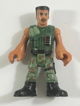 Combat Carl Imaginext Action Figure Toy Soldier Man Disney Pixar Toy Sto... - $4.94
