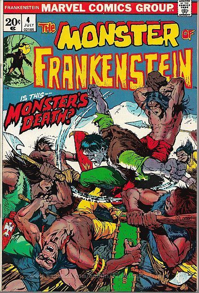 Frankenstein #4 (1973) *Bronze Age / Marvel Comics / The Monster Of... / Horror* - $9.00