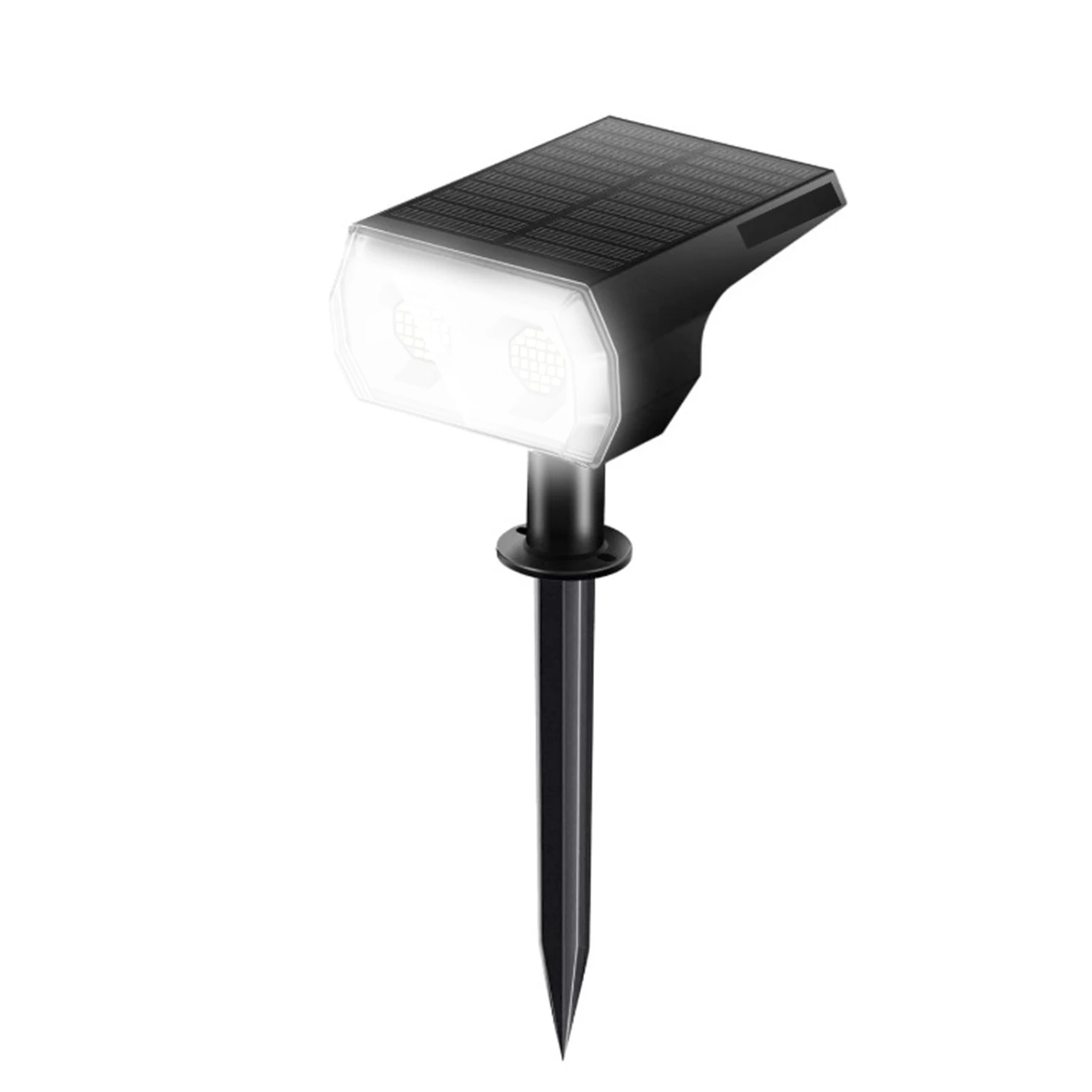 Wall Mounted Solar Garden Light With Ground Stake Outdoor Wireless Waterproof 48 - £152.06 GBP