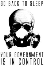 Government Anarchy 911 Anonymous Anti New World Order Vinyl Decal Sticker 4&quot; - £3.18 GBP