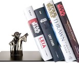 Master Yoda Force Metal Bookend, Double-Sided Yoda Pattern Printing, Ing... - $37.92