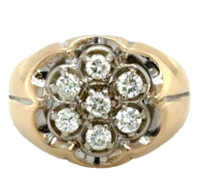 Authenticity Guarantee

1/2ctw Diamond Flower Cluster Ring 10k Yellow Gold 4.... - $1,176.00