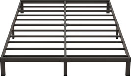 9 Inch Low Full Size Bed Frame Heavy Duty Metal Platform, No Box Spring,... - £87.49 GBP