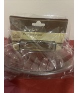 Clear Plastic Soap Dish Holder  W/ Suction Cups By Home Collection - $12.03 CAD