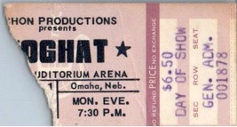 Foghat Concert Ticket Stub May 10 1976 Omaha Nebraska - £27.24 GBP